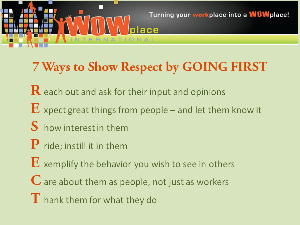 Ways To Demonstrate Respect In The Workplace